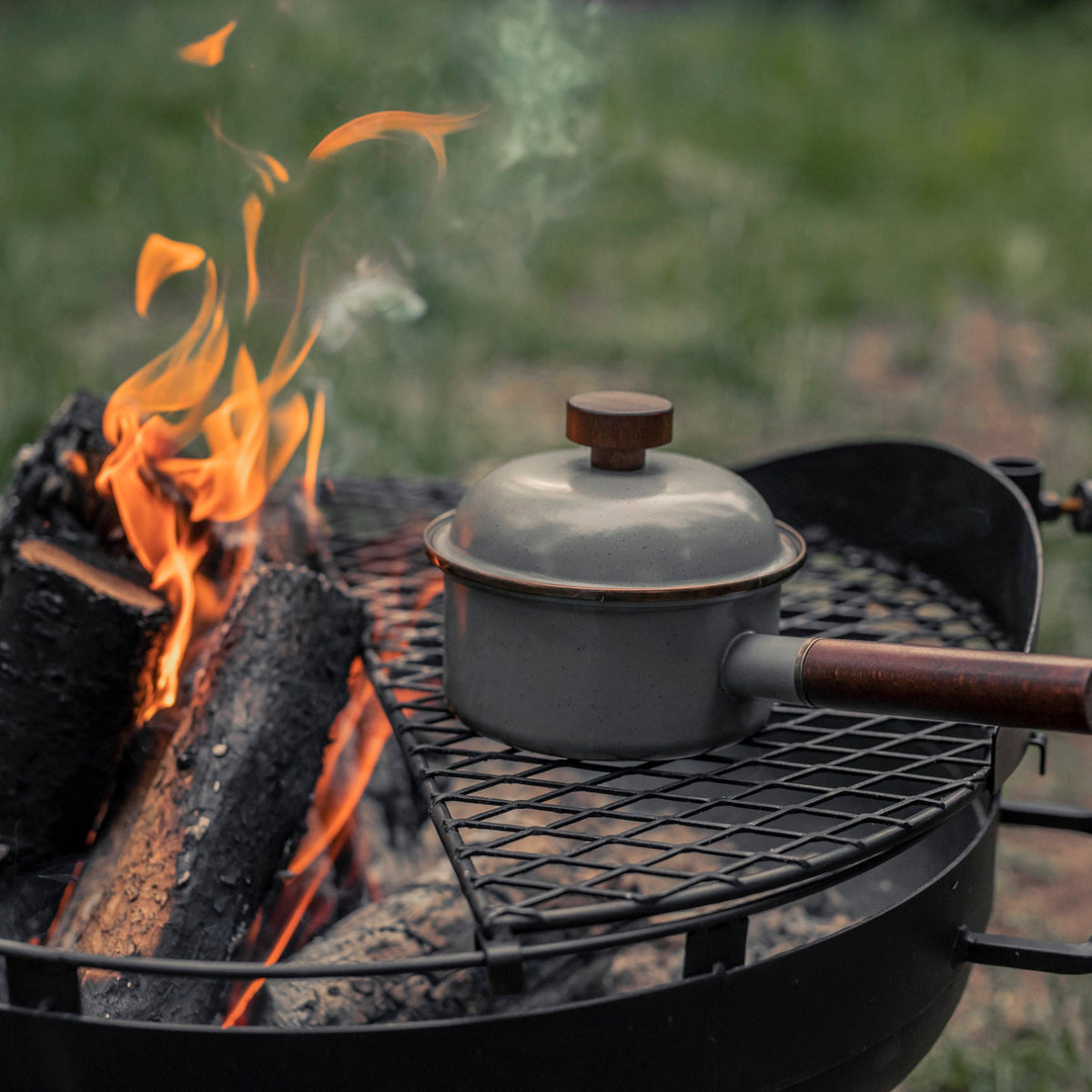 Rome Cast Iron Original Dog & Brat Cooker At