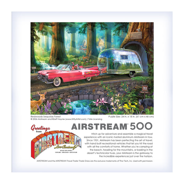 Airstream x Cra-z-art 500 Piece Puzzles