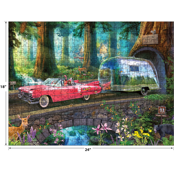 Airstream x Cra-z-art 500 Piece Puzzles
