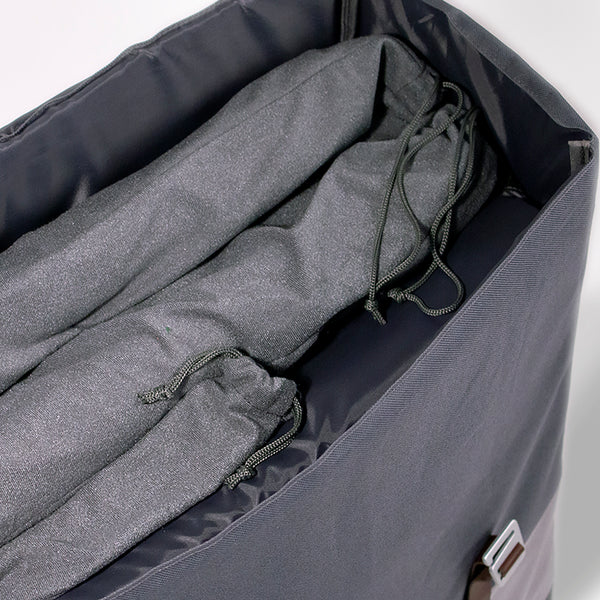 Grey Elakai Social Pong Carrying Bag Top View