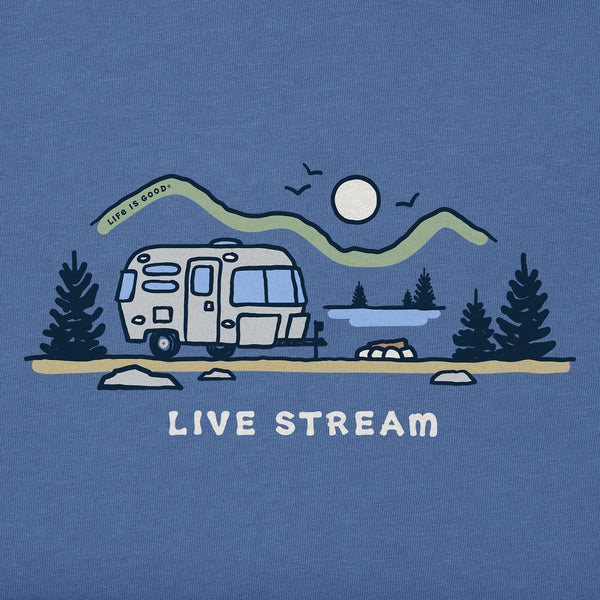 Airstream Live Stream Crusher T-Shirt by Life is Good®