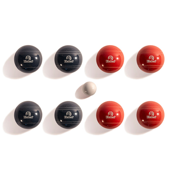 Four Navy And Four Red Elakai Bocce Balls