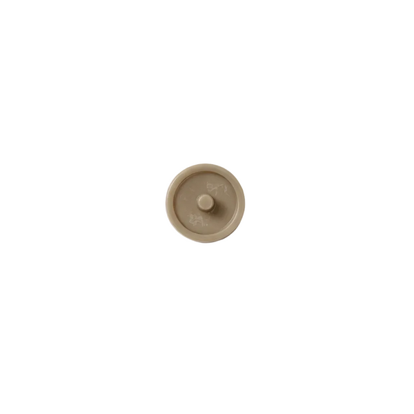brown screw cap cover
