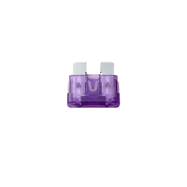 purple fuse on white background