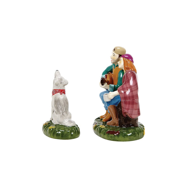 Fireside Serenade Collectible Set of 2