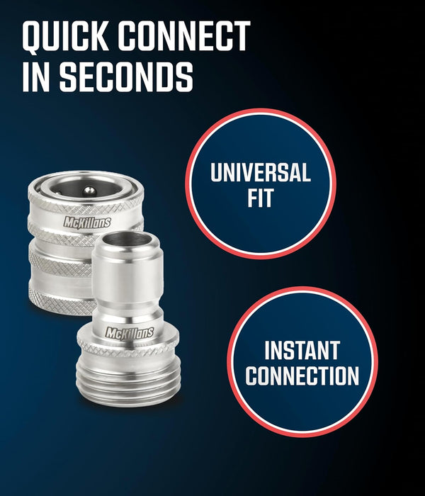 Quick Connect Garden Hose Fitting