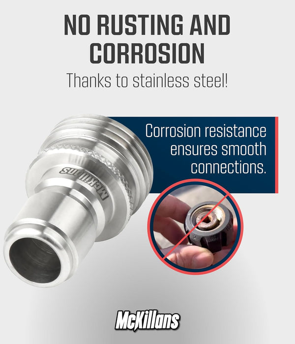 Quick Connect Garden Hose Fitting