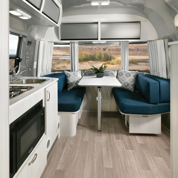 Airstream Solid Custom Curtains for Bambi Travel Trailers