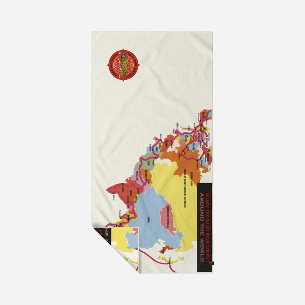 Airstream x Slowtide Around the World Quick Dry Travel Towel
