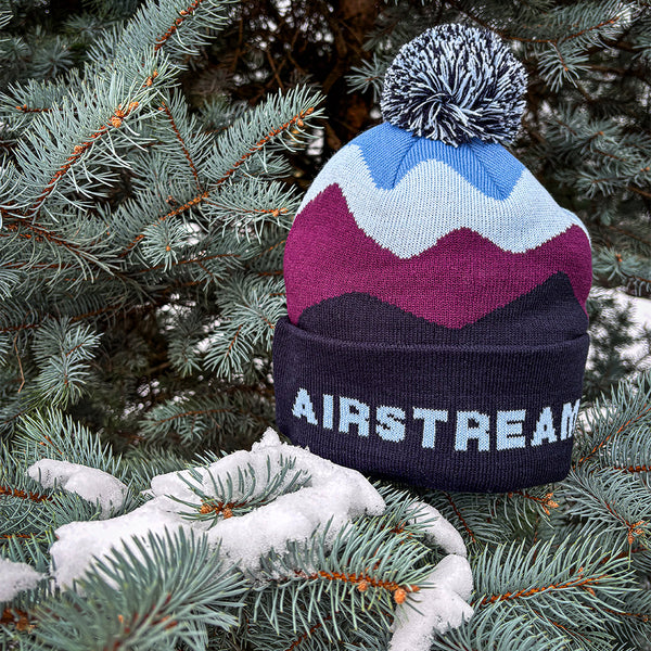 Airstream Alpine Peaks Pom Beanie