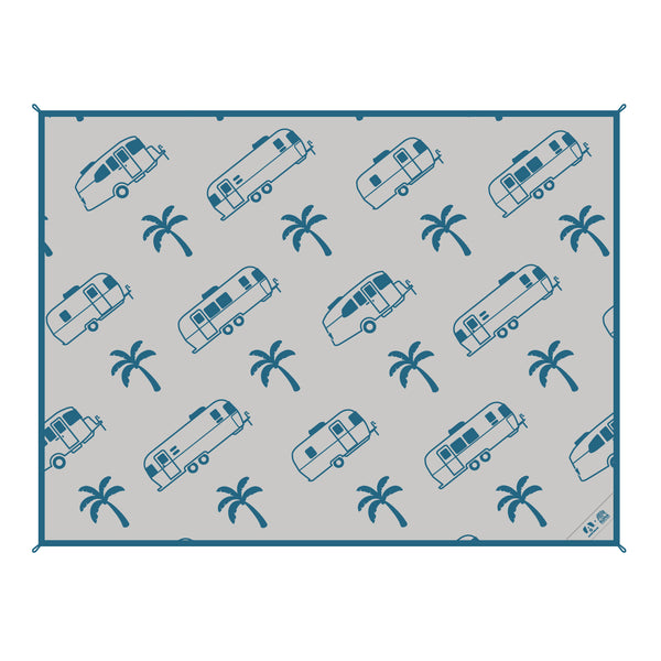 Airstream x Kuma Travel Trailer Outdoor Mat