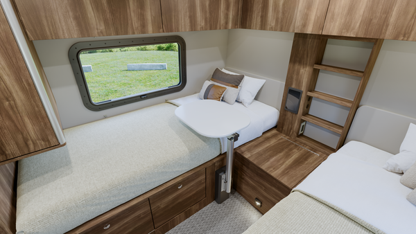 Airstream Touring Coach Pedestal Table | Part # 602826, 382862-01