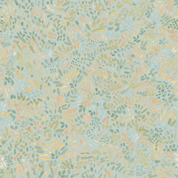 Brushstroke Garden Robins Egg
