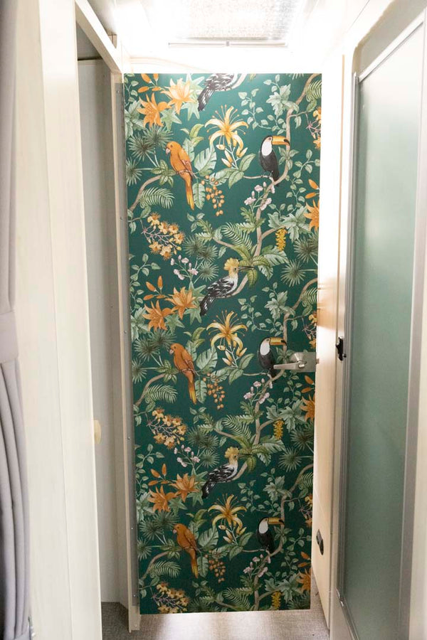 Birds of Paradise Peel + Stick Removable Wallpaper