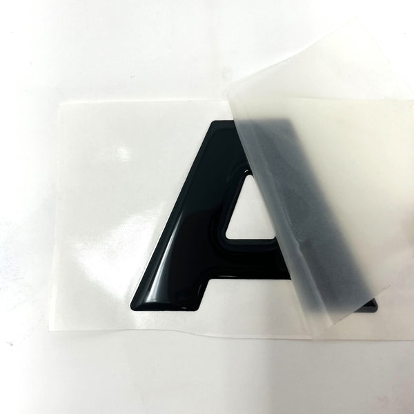 Airstream Black Logo Decal | Part # 386150, 386151