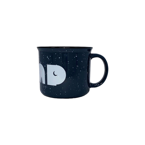 Navy CAMP Logo Campfire Mug