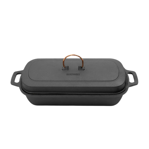 Enamel Lined Cast Iron Baking Pan by Barebones