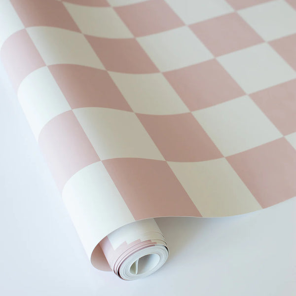 Checkmate Peel + Stick Removable Wallpaper