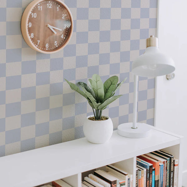 Checkmate Peel + Stick Removable Wallpaper