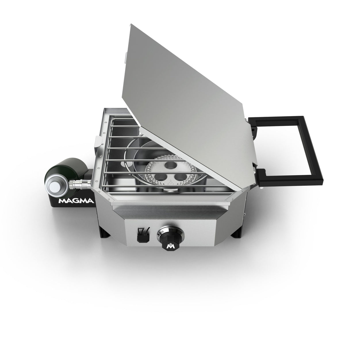 Magma Crossover Double Burner Firebox with Grill Top & Griddle Top