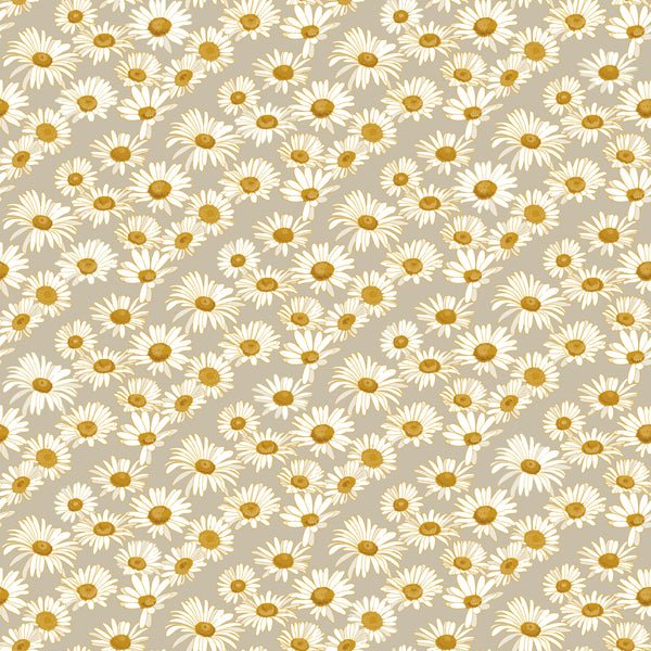 tempaper DA477_Daisies_Greige_Tempaper_Novogratz_swatch