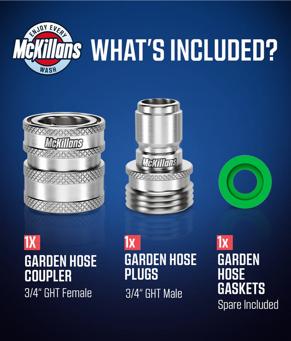 Quick Connect Garden Hose Fitting