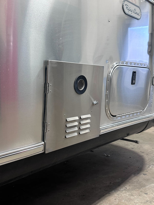 metal girard tankless water heater door