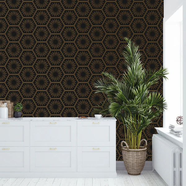 Hello Sunshine Peel + Stick Removable Wallpaper