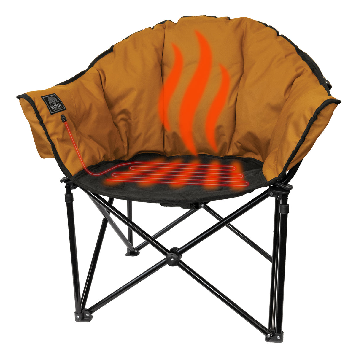 Lazy Bear Bluetooth Heated Chair By KUMA – Airstream Supply Company