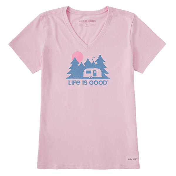 Airstream Forest Crusher V-Neck T-Shirt by Life is Good®