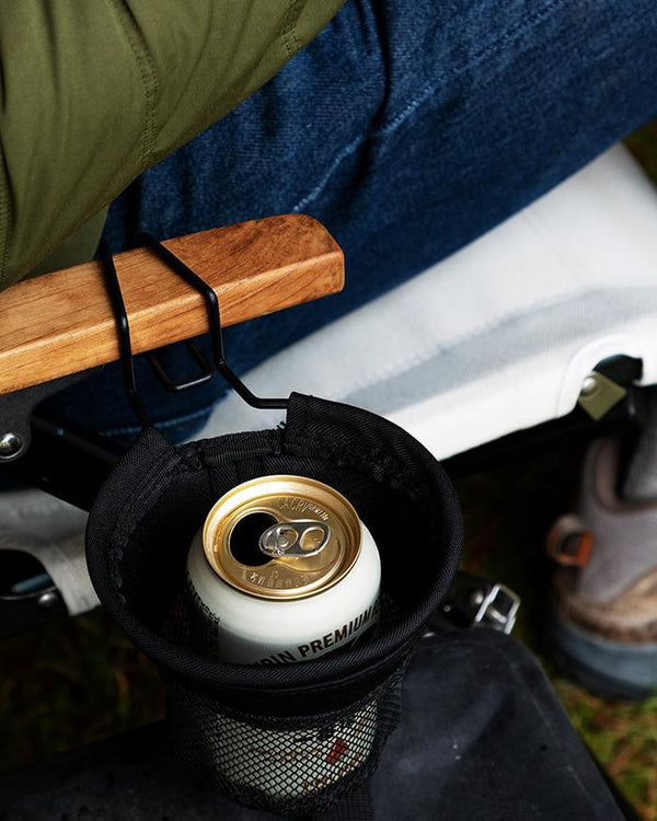 Snow Peak Low Chair Cup Holder for Low Beach Chair