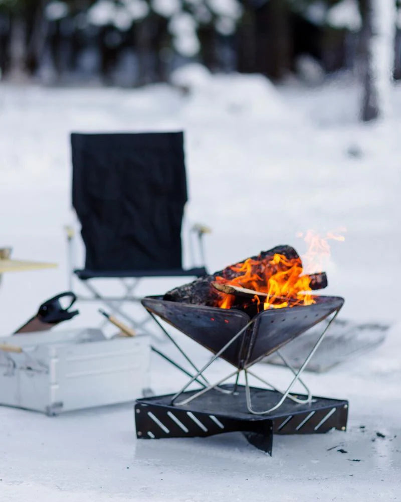 バーベキュー・調理用品 snow peak Pack & Carry Fireplace S Pack & Carry (S) Fireplace - Takibi Fire & Grill - Snow Peak