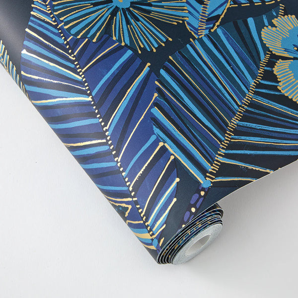 Metallic Bloom Peel + Stick Removable Wallpaper