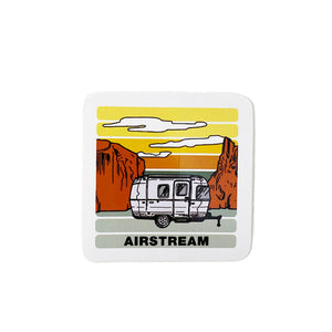 Airstream National Park Scene Sticker