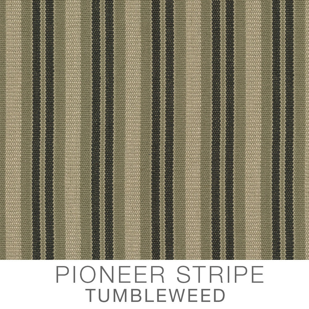 #Fabric Option_Pioneer Stripe: Tumbleweed