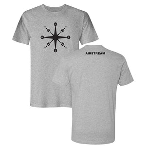 Airstream Compass Trailer Unisex Crew Neck T-Shirt
