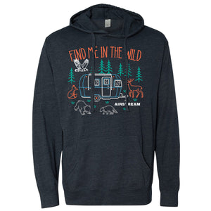 Airstream Find Me in the Wild Unisex Lightweight Pullover