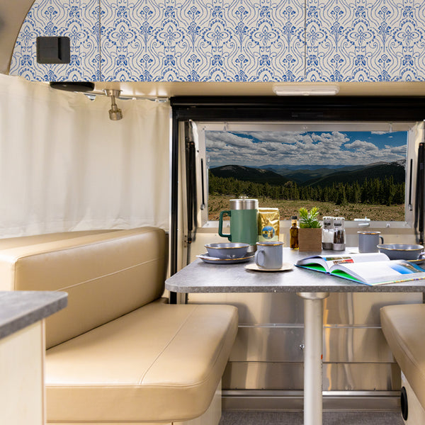 Pacific Wave Peel + Stick Removable Wallpaper