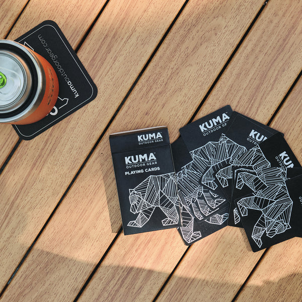 Deck of Playing Cards by KUMA Outdoor Gear