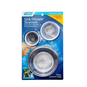 Sink + Shower Strainers by Camco