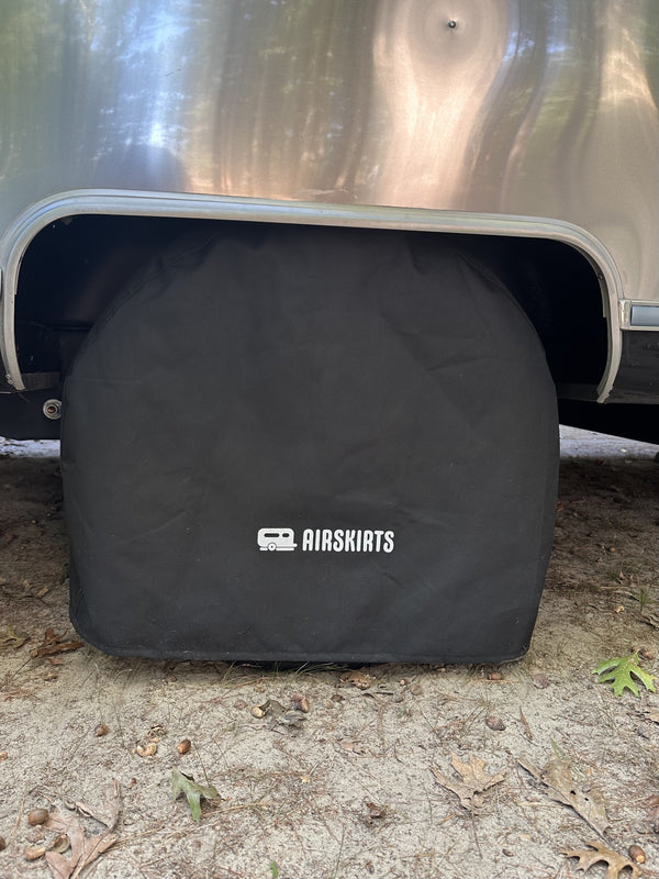 Travel Trailer Tire Covers, Set of Two by Airskirts