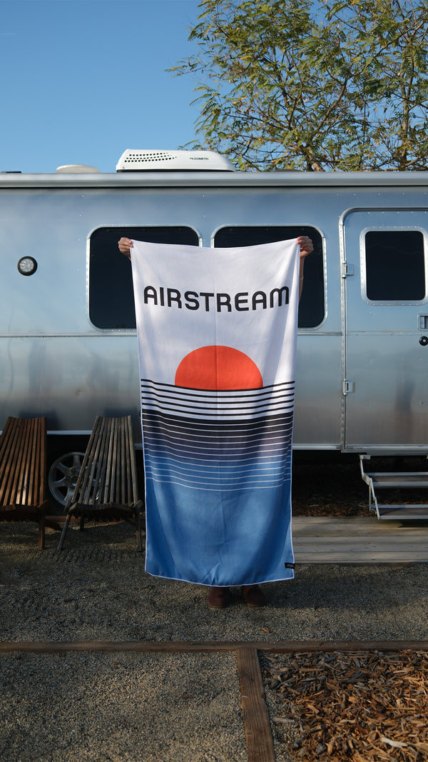 Airstream x Slowtide Horizon Sun Quick Dry Travel Towel