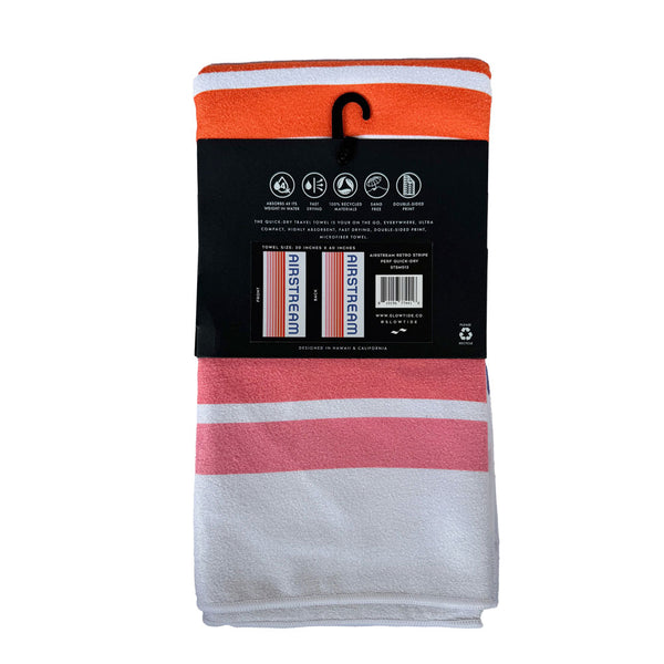 Airstream x Slowtide Ombre Stripe Quick Dry Travel Towel