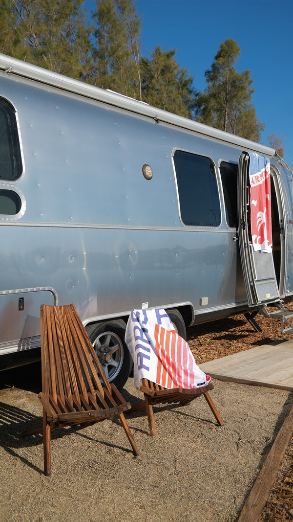Airstream x Slowtide Ombre Stripe Quick Dry Travel Towel
