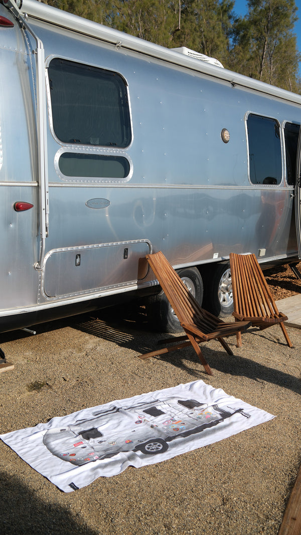 Airstream x Slowtide Travel Trailer Quick Dry Travel Towel