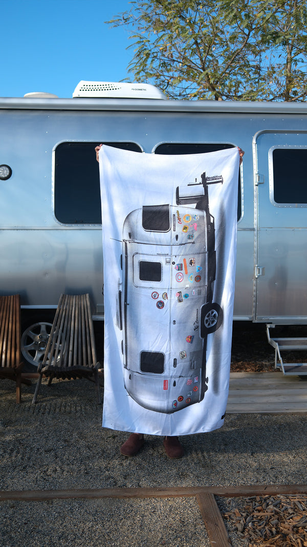 Airstream x Slowtide Travel Trailer Quick Dry Travel Towel