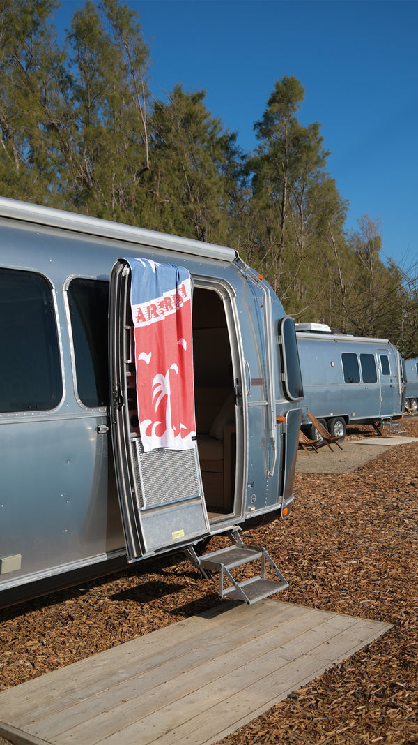Airstream x Slowtide Vintage Wave Quick Dry Travel Towel