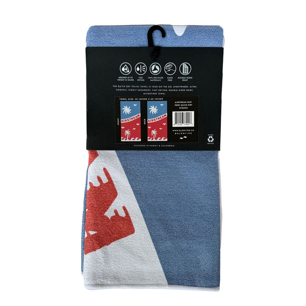 Airstream x Slowtide Vintage Wave Quick Dry Travel Towel