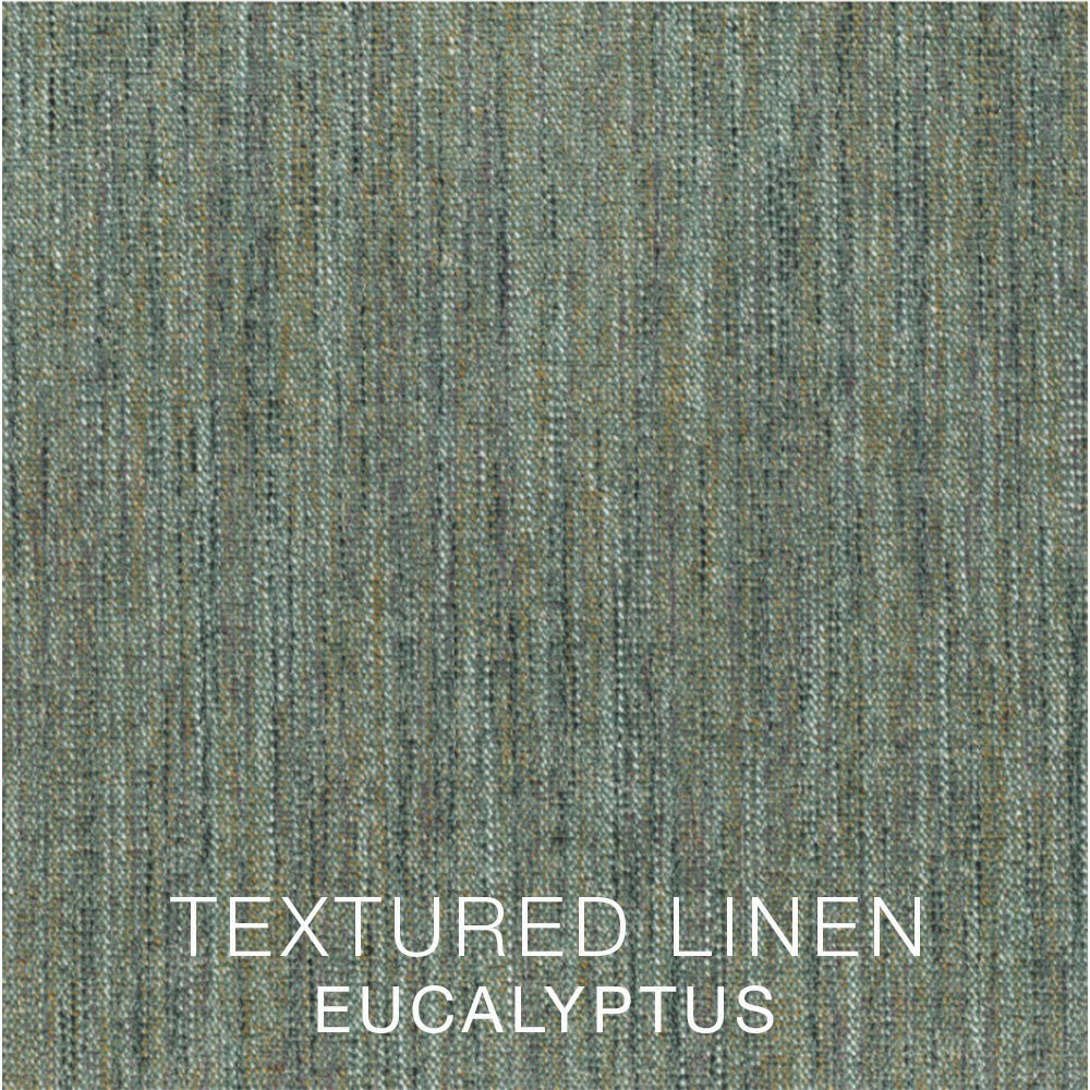 #Fabric Option_Textured Linen: Eucalyptus