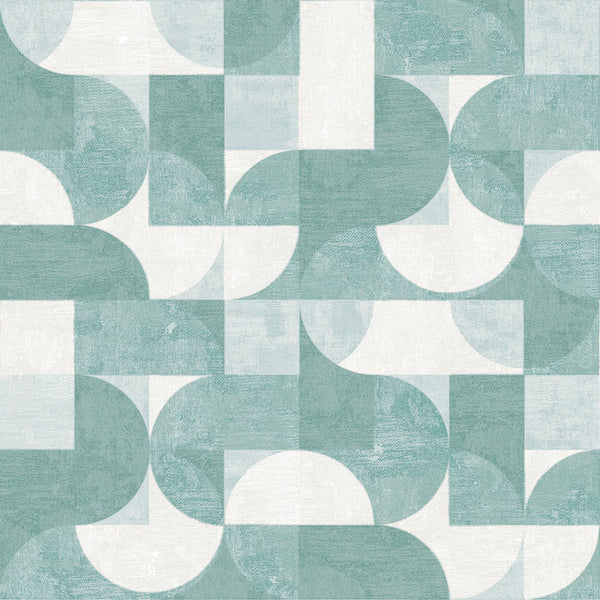 Composed Shapes Peel + Stick Removable Wallpaper